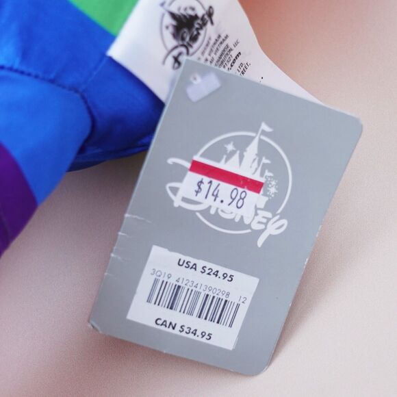 15.5 " Disney Parks Rainbow Gay Pride Mickey Mouse Plush NWT LGBTQ - Picture 6 of 10